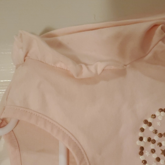 2 pc Girls Princess Shirt w/ Ruffels and and leggings  woth Glitter size 6 - Picture 5 of 6